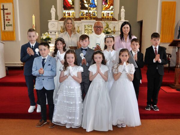 Children from Ballintubber NS who recently received their First Holy Communion. Pic: Liam Reynolds Children from Ballintubber NS who recently received their First Holy Communion. Pic: Liam Reynolds