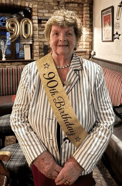 Mary Finch, Ballindrimley, Castlerea who celebrated her 90th birthday with a special party in McGourty's Bar last week. Mary Finch, Ballindrimley, Castlerea who celebrated her 90th birthday with a special party in McGourty's Bar last week.