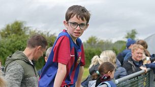 <p>Daithi Burke, Tarmonbarry, striving for a better view at the Community Games athletics finals in Ballyleague. Pic: Gerard O'Loughlin </p> <p>Daithi Burke, Tarmonbarry, striving for a better view at the Community Games athletics finals in Ballyleague. Pic: Gerard O'Loughlin </p>