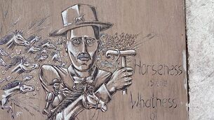 <p>Bloomsday has reached Boyle where a new mural will be unveiled. Pic: Courtesy Cora Molloy</p>