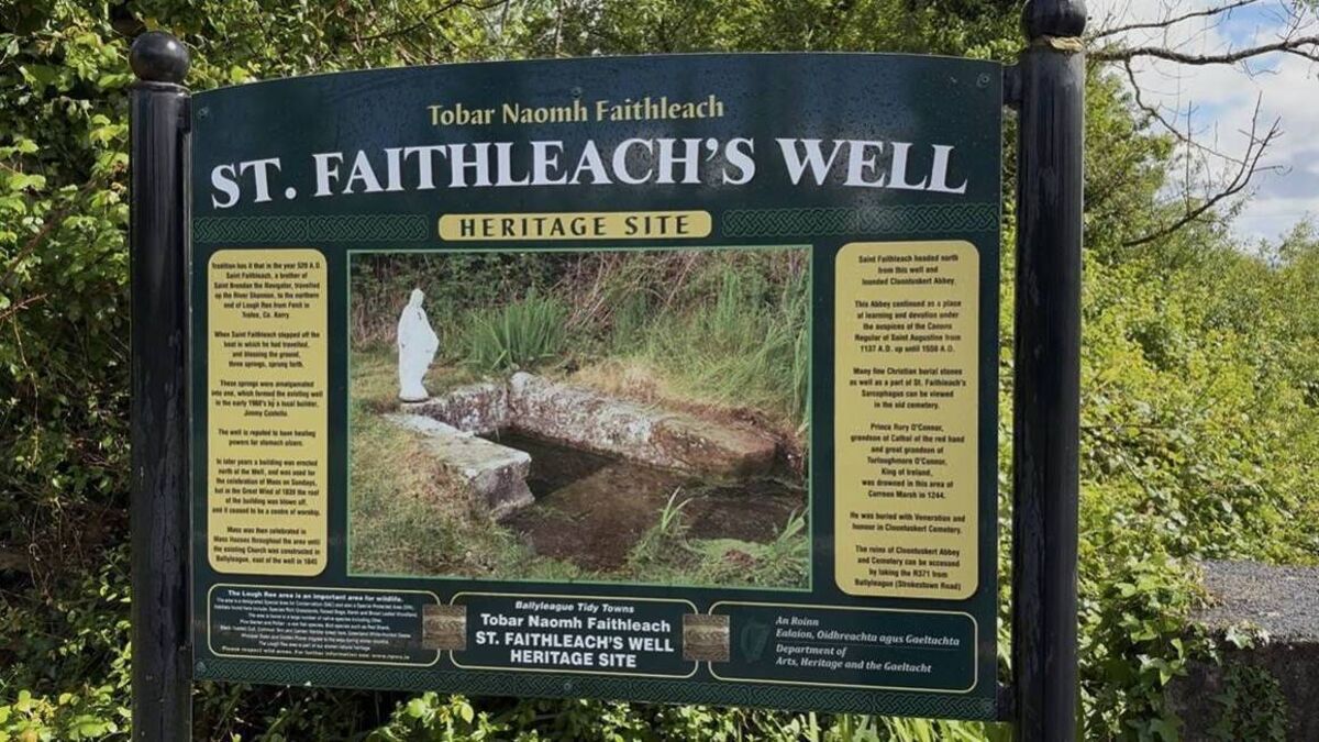 Ancient remedies still flow at local holy wells
