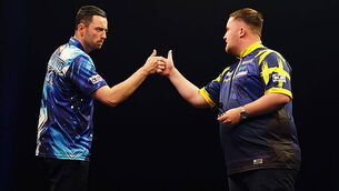 England pair Luke Littler and Luke Humphries reach World Cup of Darts last eight
