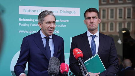 ‘No one political party owns conversation on Irish unity’ – Harris