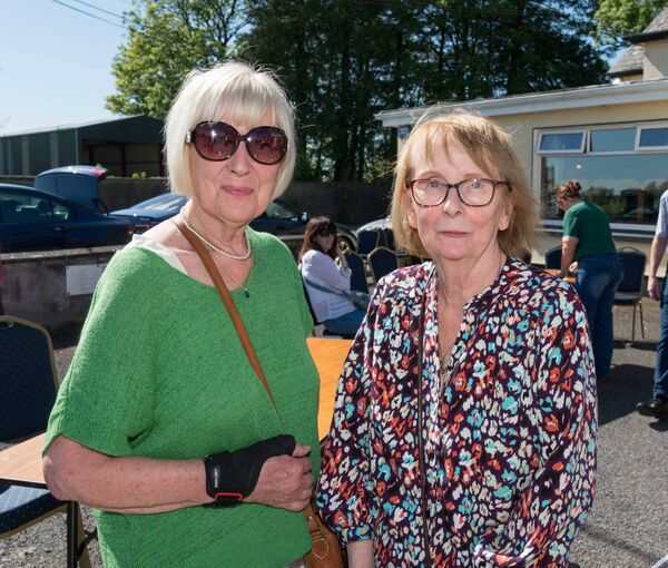 Boyle ladies Theresa McQuaid and Madge Brady pictured at the recent family fun day held in Rita Sharkey's memory at The Four Provinces, Rathallen, Boyle. Pic: Gerry Faughnan Boyle ladies Theresa McQuaid and Madge Brady pictured at the recent family fun day held in Rita Sharkey's memory at The Four Provinces, Rathallen, Boyle. Pic: Gerry Faughnan