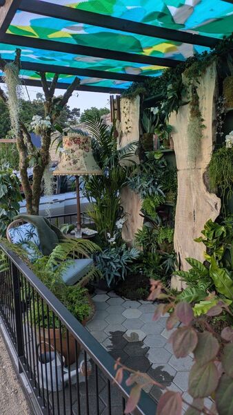 The Bloom Balcony Garden designed by Tom Bradford.