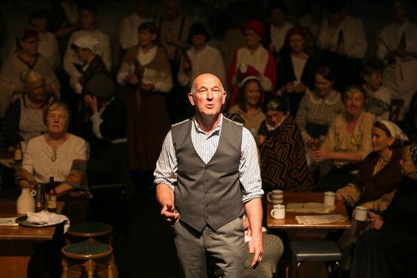 Proinsias Killian featuring in the Roscommon Solstice Choir's recent production of ‘Songs That Built Our Nation’ at Roscommon Arts Centre. Pic: Michelle Hughes Walsh Proinsias Killian featuring in the Roscommon Solstice Choir's recent production of ‘Songs That Built Our Nation’ at Roscommon Arts Centre. Pic: Michelle Hughes Walsh