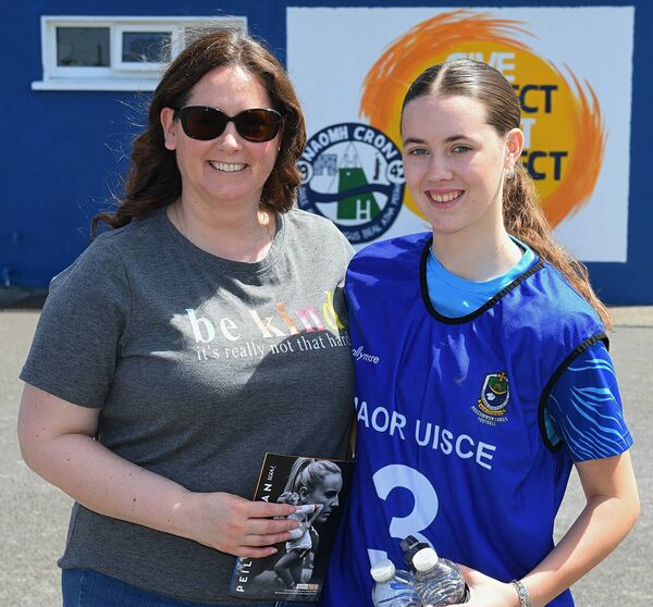 Sandra and Amy Lennon at Sunday's big intermediate ladies' football championship game between Roscommon and Down in Enfield. Sandra and Amy Lennon at Sunday's big intermediate ladies' football championship game between Roscommon and Down in Enfield.