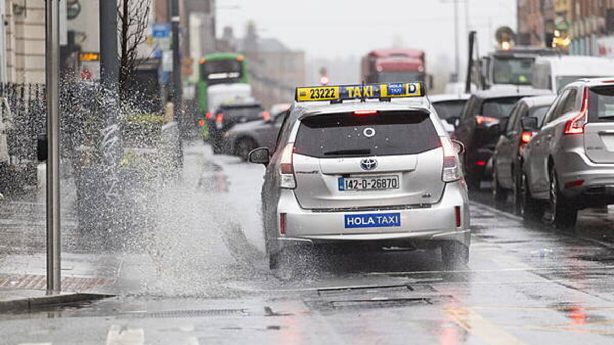 Yellow rain warning issued for three counties