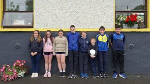 <p>Slatta NS Class of 2026: Ava Dolan, Sineád Hall, Caoimhe Reynolds, Brody O’Leary, Caillin Feeney, Cian Dolan, Jamie Donoghue, Oisín Reynolds.</p>