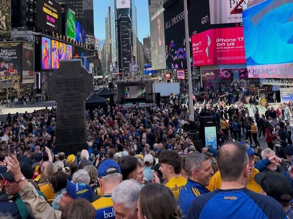 In April of this year Roscommon supporters gathered around Fr. Duffy's statue. In April of this year Roscommon supporters gathered around Fr. Duffy's statue.