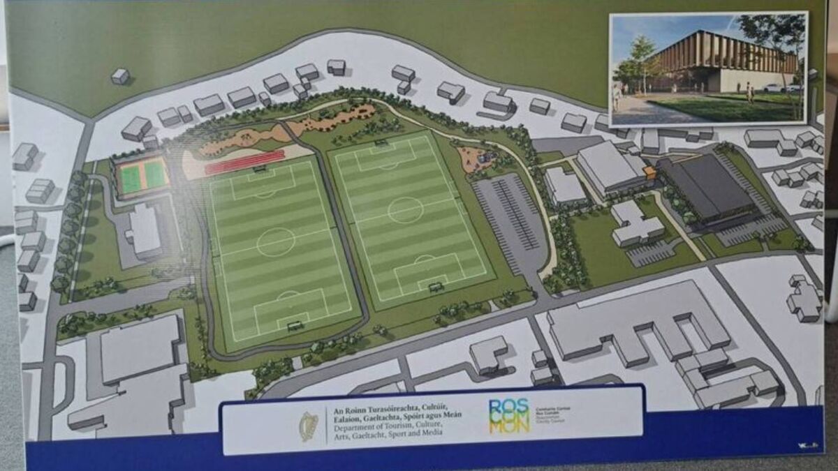 Councillors approve plans for major sports campus for Roscommon Town
