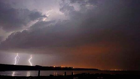 Thunderstorm warning issued for nine counties