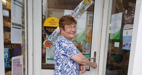 WATCH: Sadness as County Roscommon village’s post office closes its doors