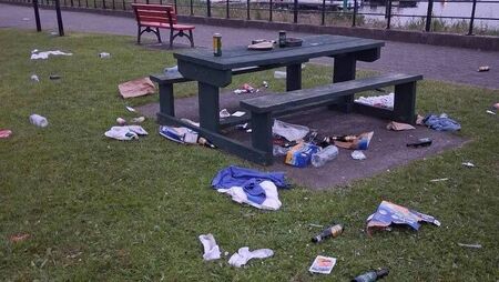 Outrage over littering at County Roscommon amenity area