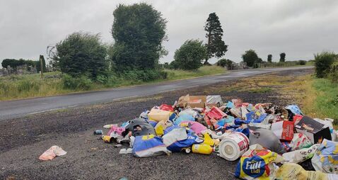 Anger at further illegal dumping in the county