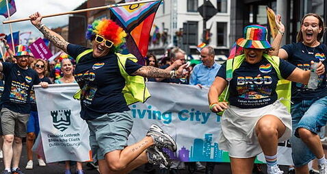 Capital transforms as thousands enjoy Dublin Pride celebrations