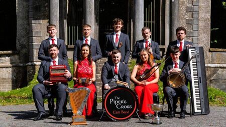 Piper’s Cross Céilí Band in concert