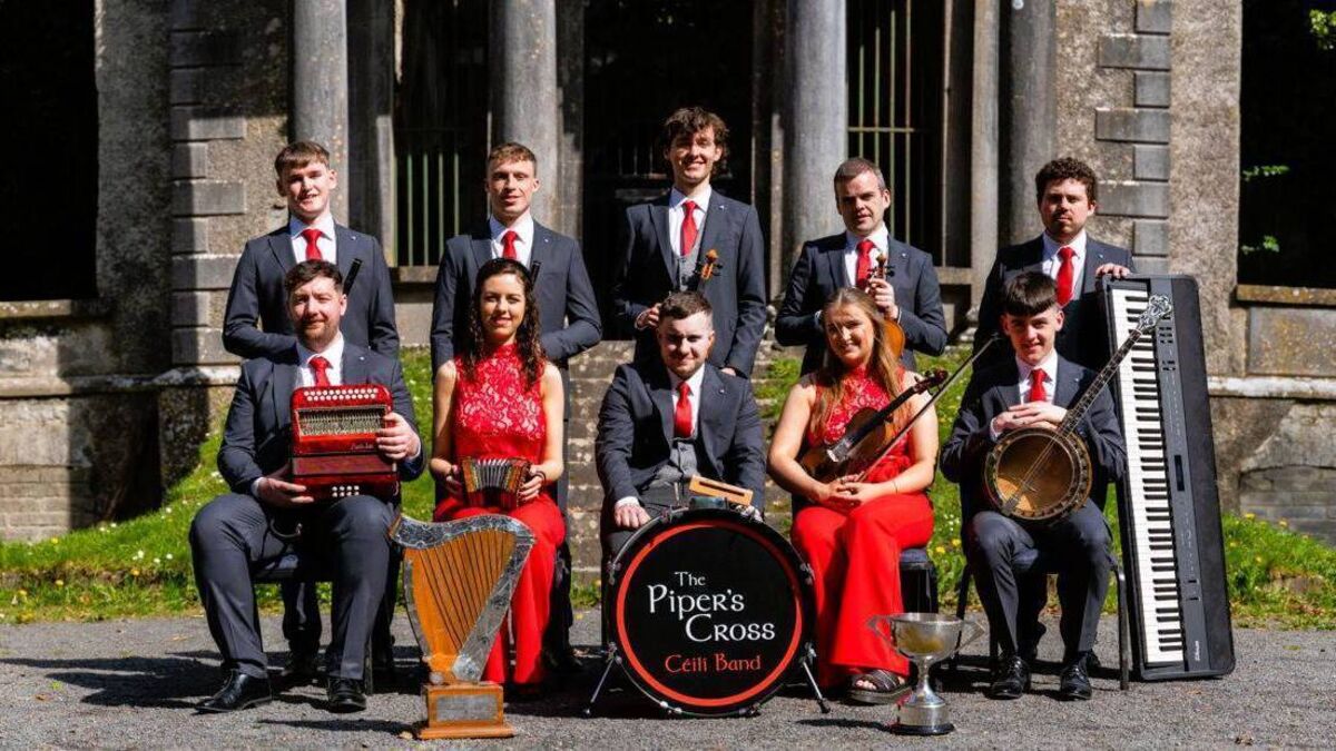 Piper’s Cross Céilí Band in concert