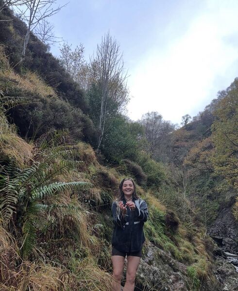 Shauna McDonagh enjoying nature in the West of Ireland.  Pic: Shauna McDonagh Instagram page