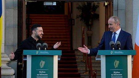 Zelensky to attend EU presidency ceremony in Dublin