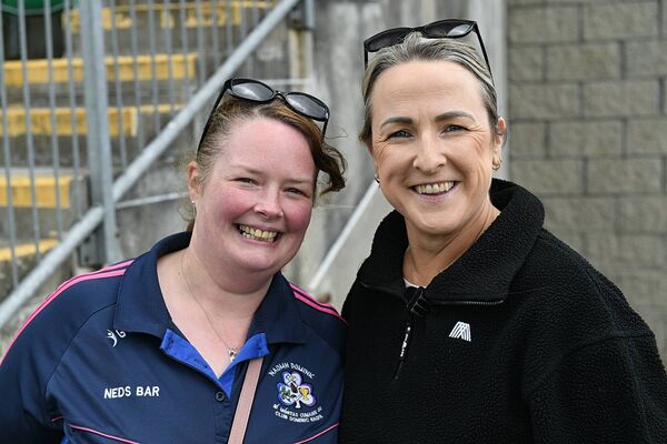 Edel Quigley and Claire Flynn were in Heartland Credit Union Páirc Seán Mac Diarmada as Roscommon secured a place in the intermediate ladies' football championship semi final with a win over Leitrim. Pic: Gerard O'Loughlin Edel Quigley and Claire Flynn were in Heartland Credit Union Páirc Seán Mac Diarmada as Roscommon secured a place in the intermediate ladies' football championship semi final with a win over Leitrim. Pic: Gerard O'Loughlin