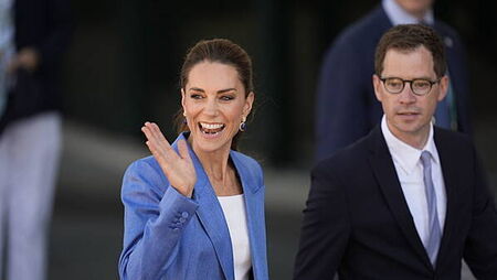 Tickets please: Kate surprises tennis fans in Wimbledon queue