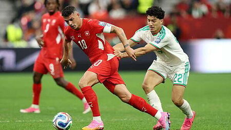 Slick Switzerland sweep past Algeria into World Cup last 16