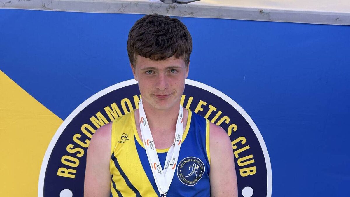 Double gold and national record for young Roscommon athlete