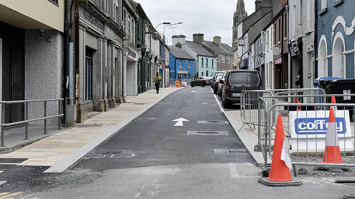 Reopening of Roscommon Town street welcomed