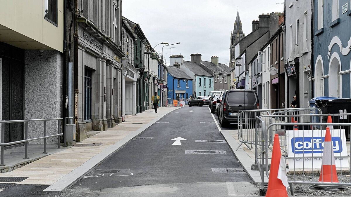 Roscommon street undergoes dramatic changes