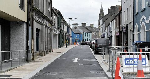 Reopening of Roscommon Town street welcomed 