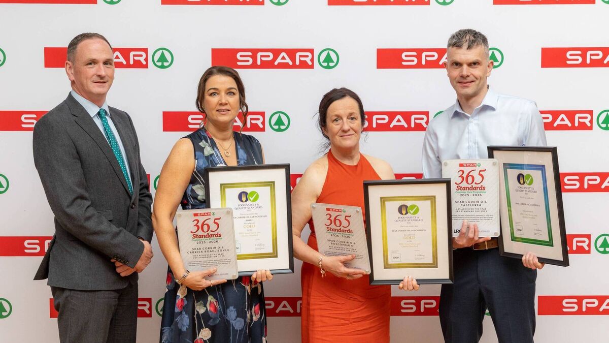 Three County Roscommon stores receive accolades for retail excellence  