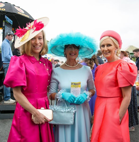 Pictured at the Roscommon Races on Monday evening were Eva McNally, Veronica Walsh and Breda Butler. Pictured at the Roscommon Races on Monday evening were Eva McNally, Veronica Walsh and Breda Butler.