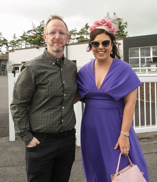 Pictured at Roscommon Racecourse on Monday evening were Daryl Miley, Roscommon Racecouse and Amy Kelly of Michael K Diamonds. Pictured at Roscommon Racecourse on Monday evening were Daryl Miley, Roscommon Racecouse and Amy Kelly of Michael K Diamonds.