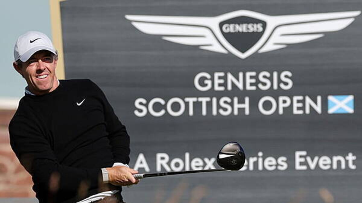 Rory McIlroy making most of familiar surroundings as he gears up for Open