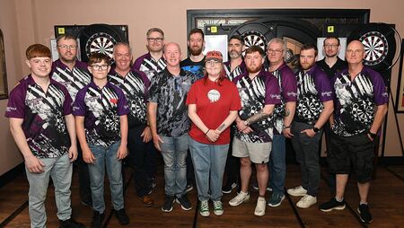 Successful fundraiser held by Roscommon Darts