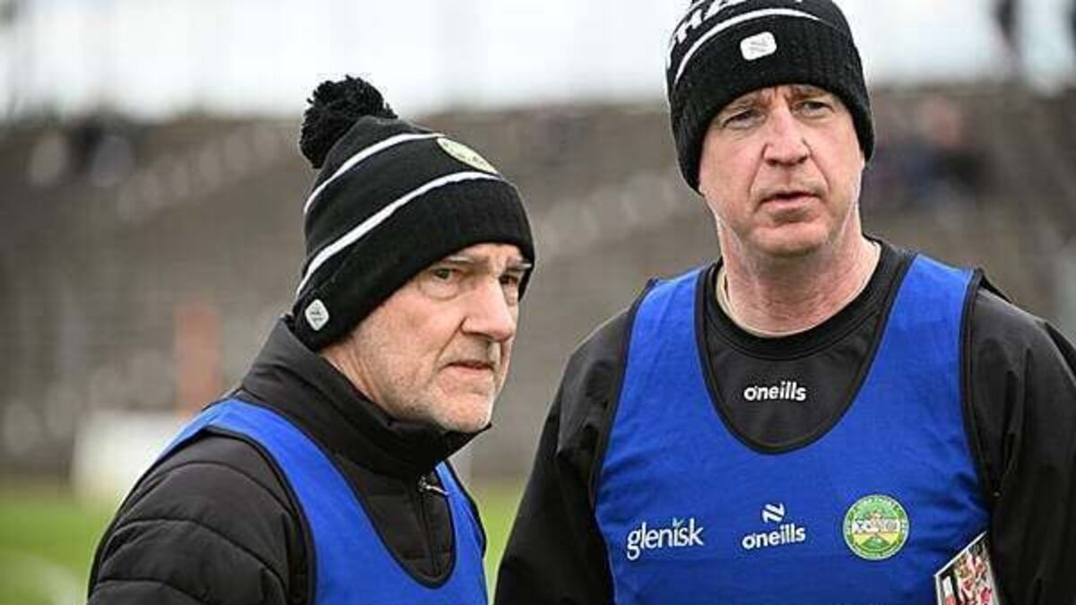 Offaly football managers Mickey Harte and Declan Kelly step down