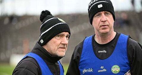 Offaly football managers Mickey Harte and Declan Kelly step down