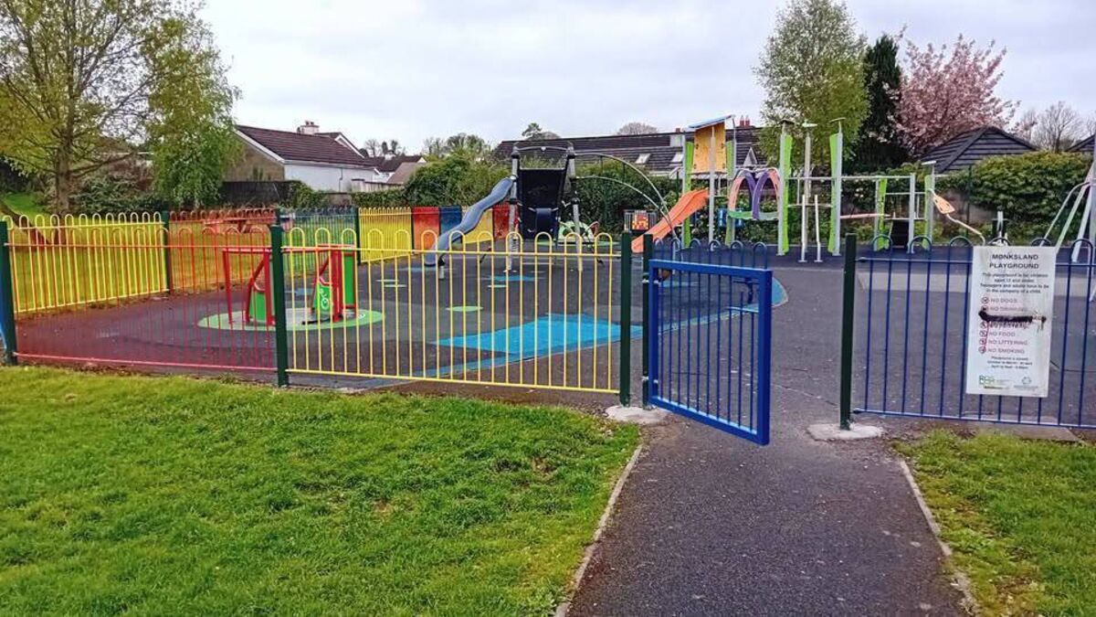Popular playground closed for maintenance works