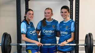 <p>Georgia Gerrity, Alanna McCormack and Chloe Mulryan produced a superb defensive display against Down at Kingspan Breffni on Thursday evening as the Roscommon minor ladies' footballers reached the county's first All-Ireland A final since 1991. Picture: Gerard O'Loughlin</p> <p>Georgia Gerrity, Alanna McCormack and Chloe Mulryan produced a superb defensive display against Down at Kingspan Breffni on Thursday evening as the Roscommon minor ladies' footballers reached the county's first All-Ireland A final since 1991. Picture: Gerard O'Loughlin</p>