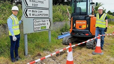 5km water main upgrade underway in West Roscommon