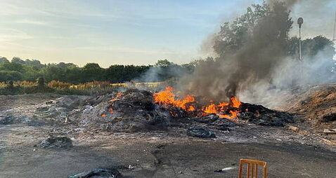 Judge says those behind Moygashel bonfire have 'agenda full of hate and bigotry'