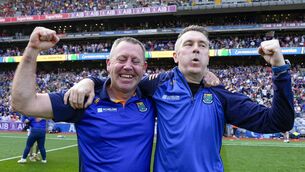 <p>Frankie Dolan and Oisín McConville helped Wicklow win the Tailteann Cup. Picture: INPHO/James Lawlor.</p> <p>Frankie Dolan and Oisín McConville helped Wicklow win the Tailteann Cup. Picture: INPHO/James Lawlor.</p>