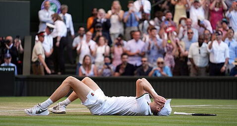 Jannik Sinner defends Wimbledon title with battling win against Alexander Zverev