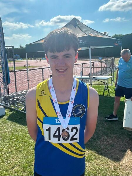 Nathan Hoban of Roscommon AC. Nathan Hoban of Roscommon AC.
