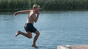 <p>Having fun in the sun at Kilglass Lake last week. Pic: Gerry Faughnan.</p> <p>Having fun in the sun at Kilglass Lake last week. Pic: Gerry Faughnan.</p>