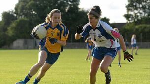 <p>Heather Payne in action for the Roscommon U-16 girls' football team during their 2015 All-Ireland B final against Waterford at McDonagh Park, Nenagh. Picture: Sportsfile</p> <p>Heather Payne in action for the Roscommon U-16 girls' football team during their 2015 All-Ireland B final against Waterford at McDonagh Park, Nenagh. Picture: Sportsfile</p>