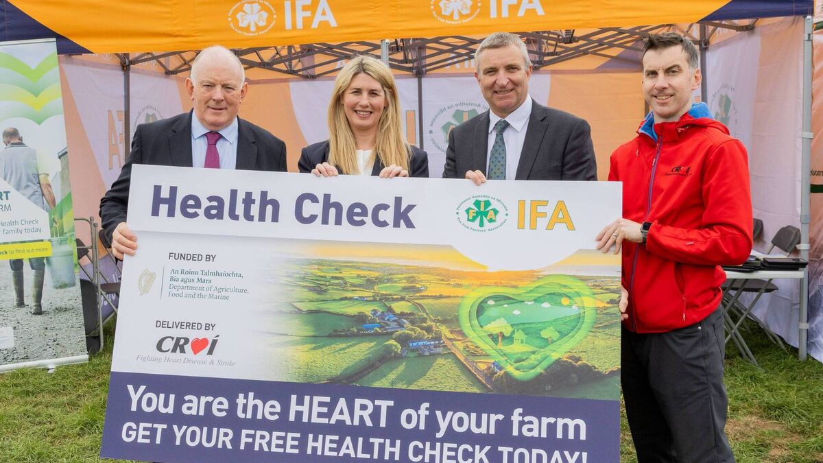 County Roscommon mart is venue for farmer health checks programme