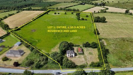 Residential County Roscommon farm of 10.9 acres on the market