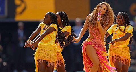 Shakira’s crystal Cavalli dress brings her World Cup fashion full circle